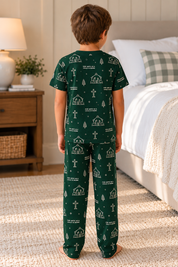 LPC X Sydney Rae Bass Green Nativity Kid's Lounge Set