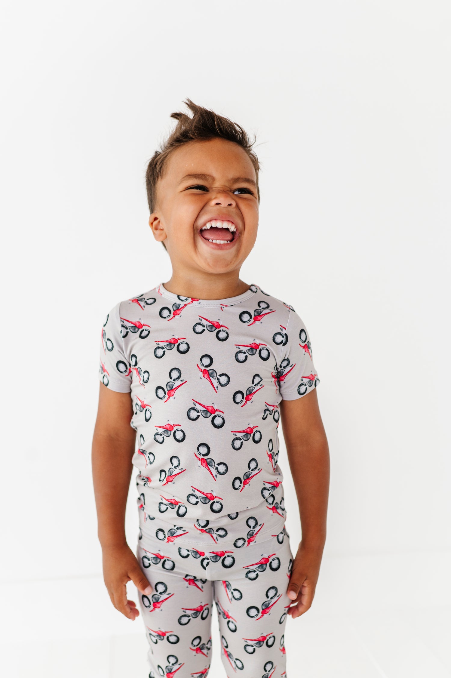 Motorbike Two Piece Pajama Set