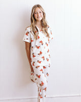 Halloween Bear Girls Flare Lounge Set