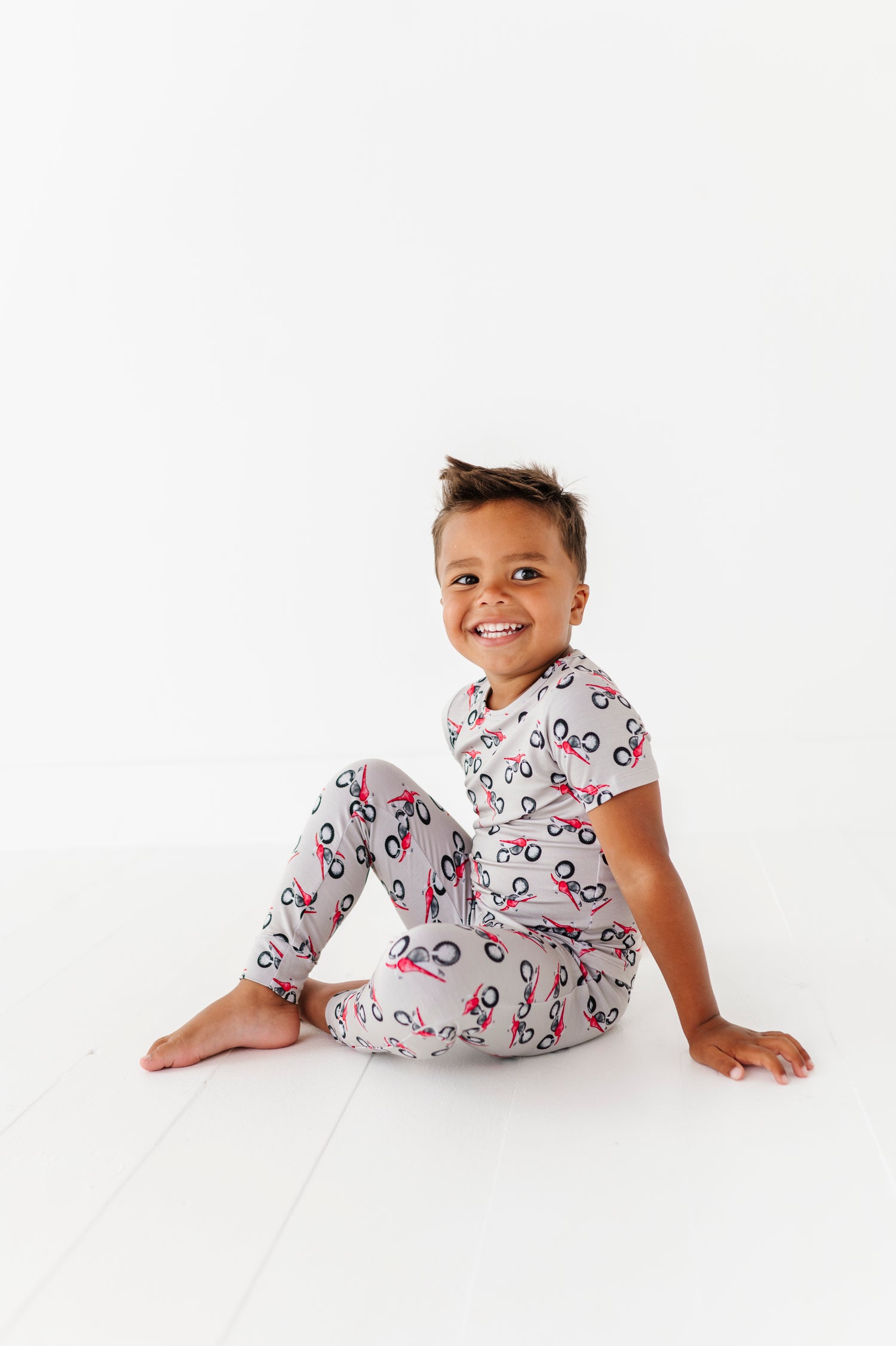 Motorbike Two Piece Pajama Set