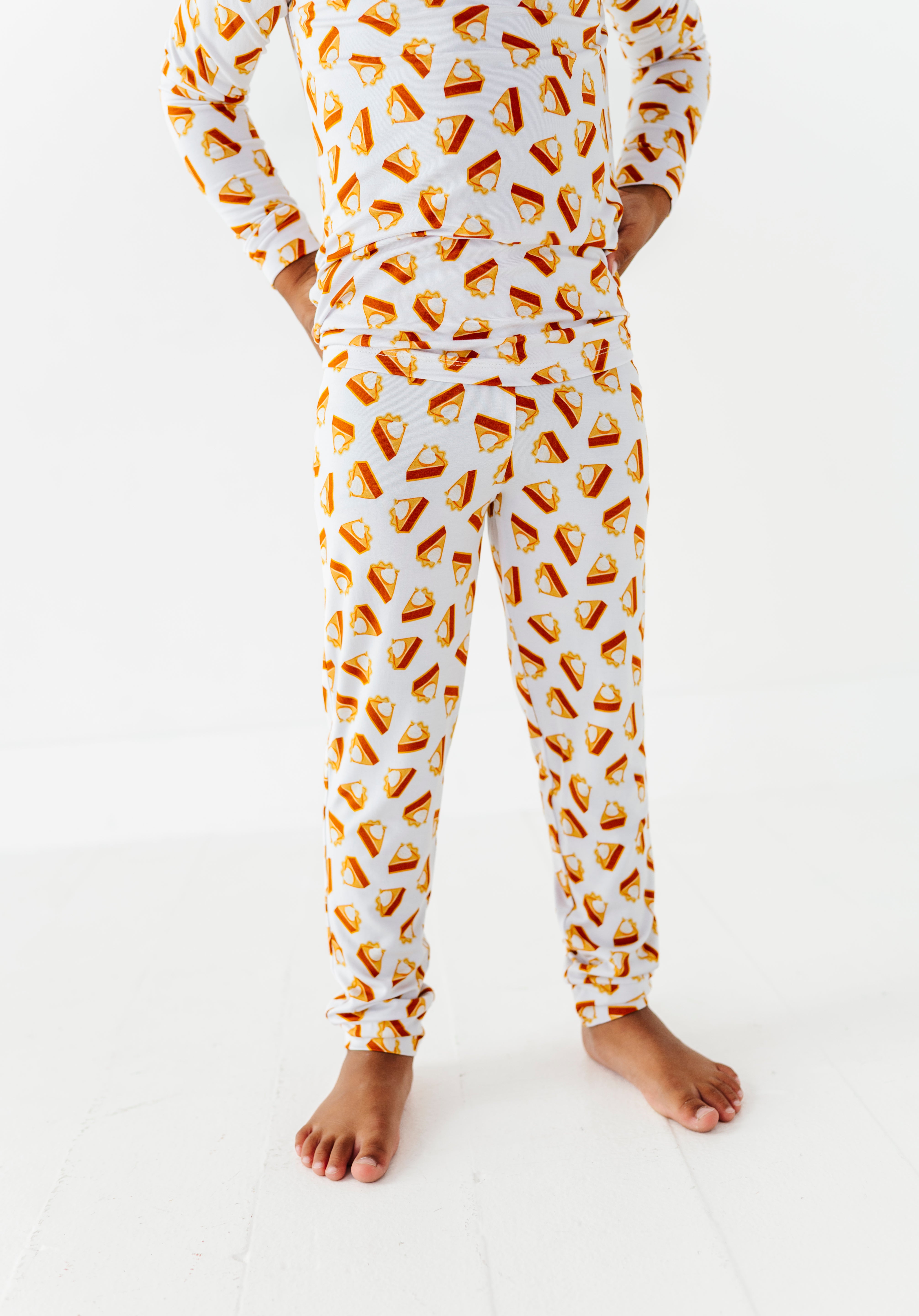 Pumpkin Pie Two-Piece Pajama Set