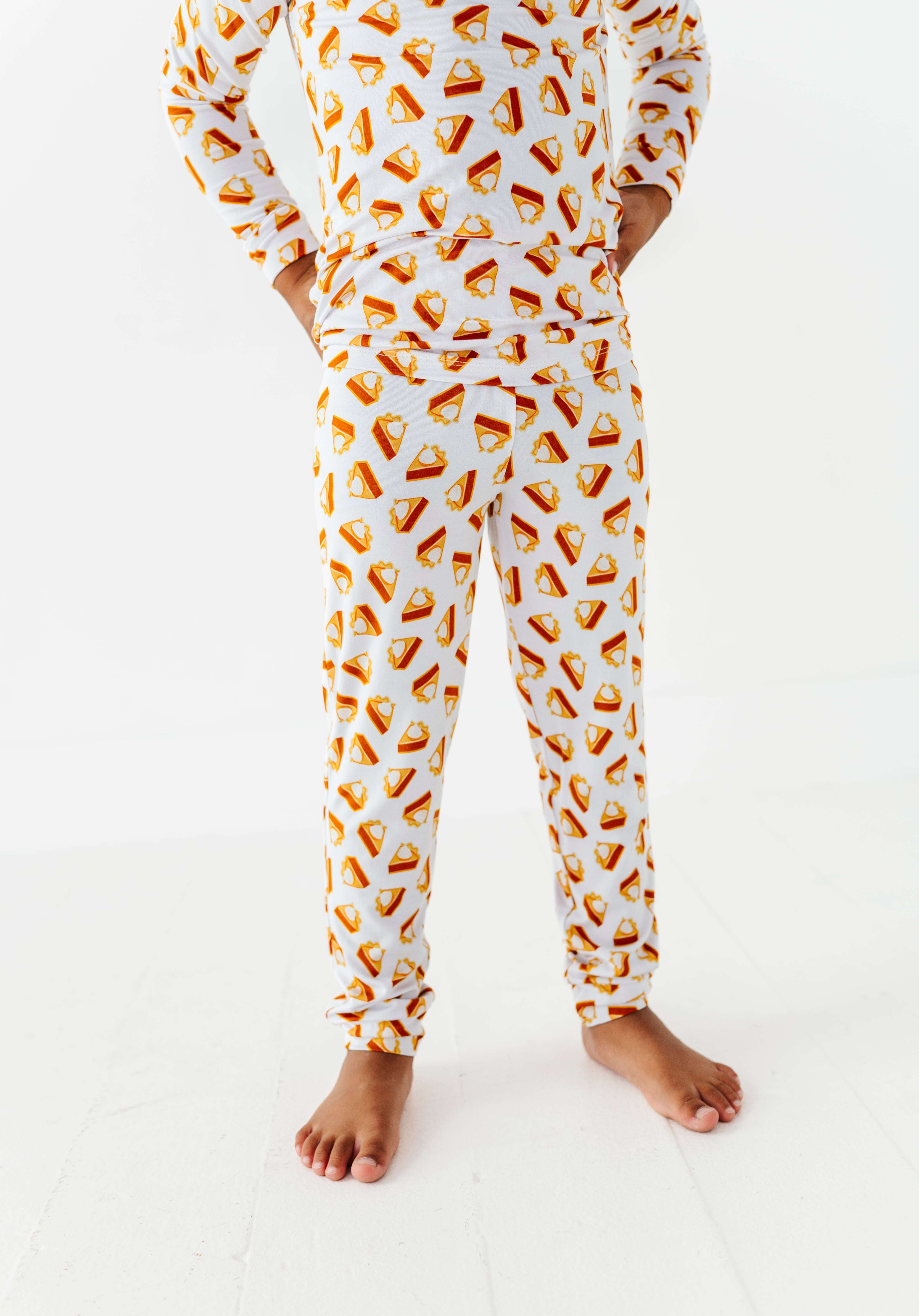 Pumpkin Pie Two-Piece Pajama Set
