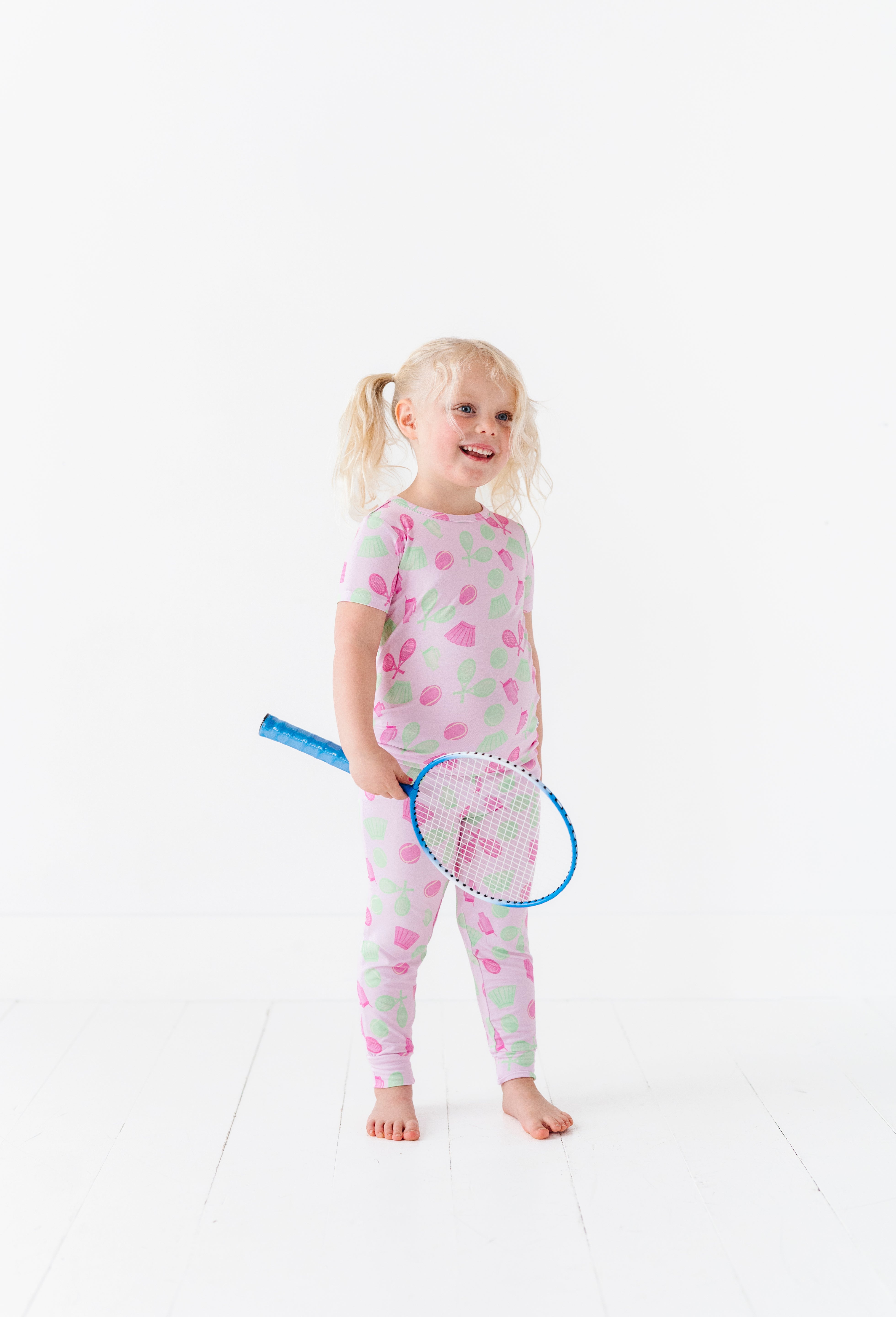 Tennis Two Piece Pajama Set