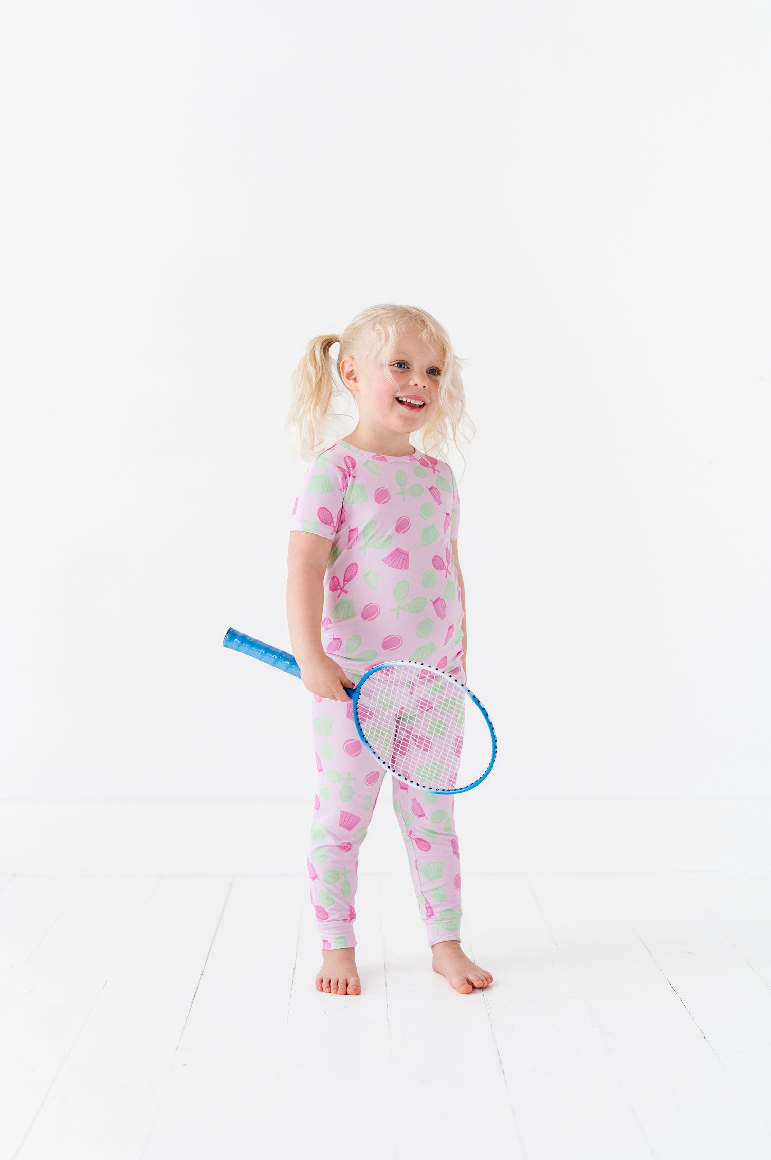 Tennis Two Piece Pajama Set