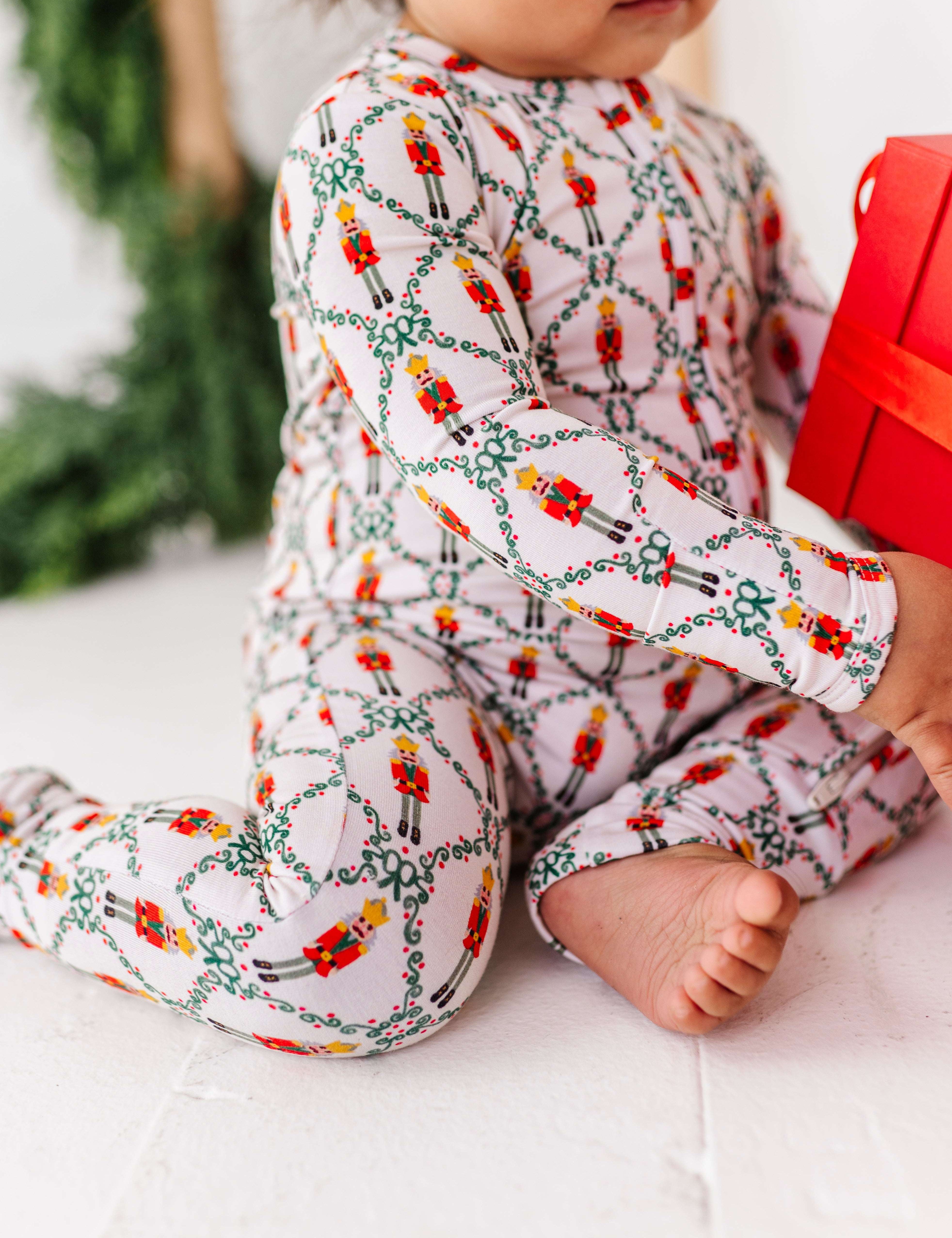 Nutcracker Zipper Onesie