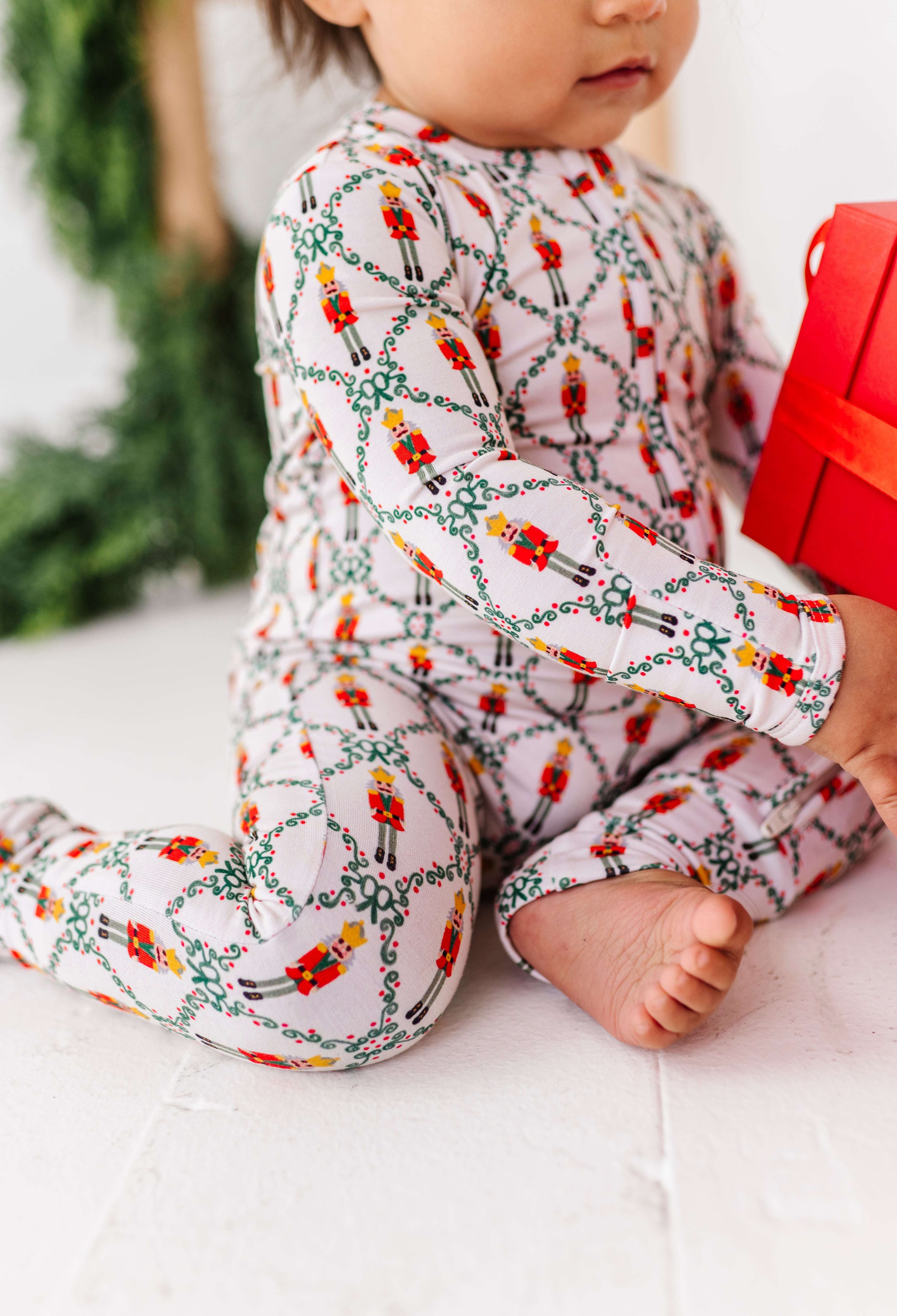 Nutcracker Zipper Onesie