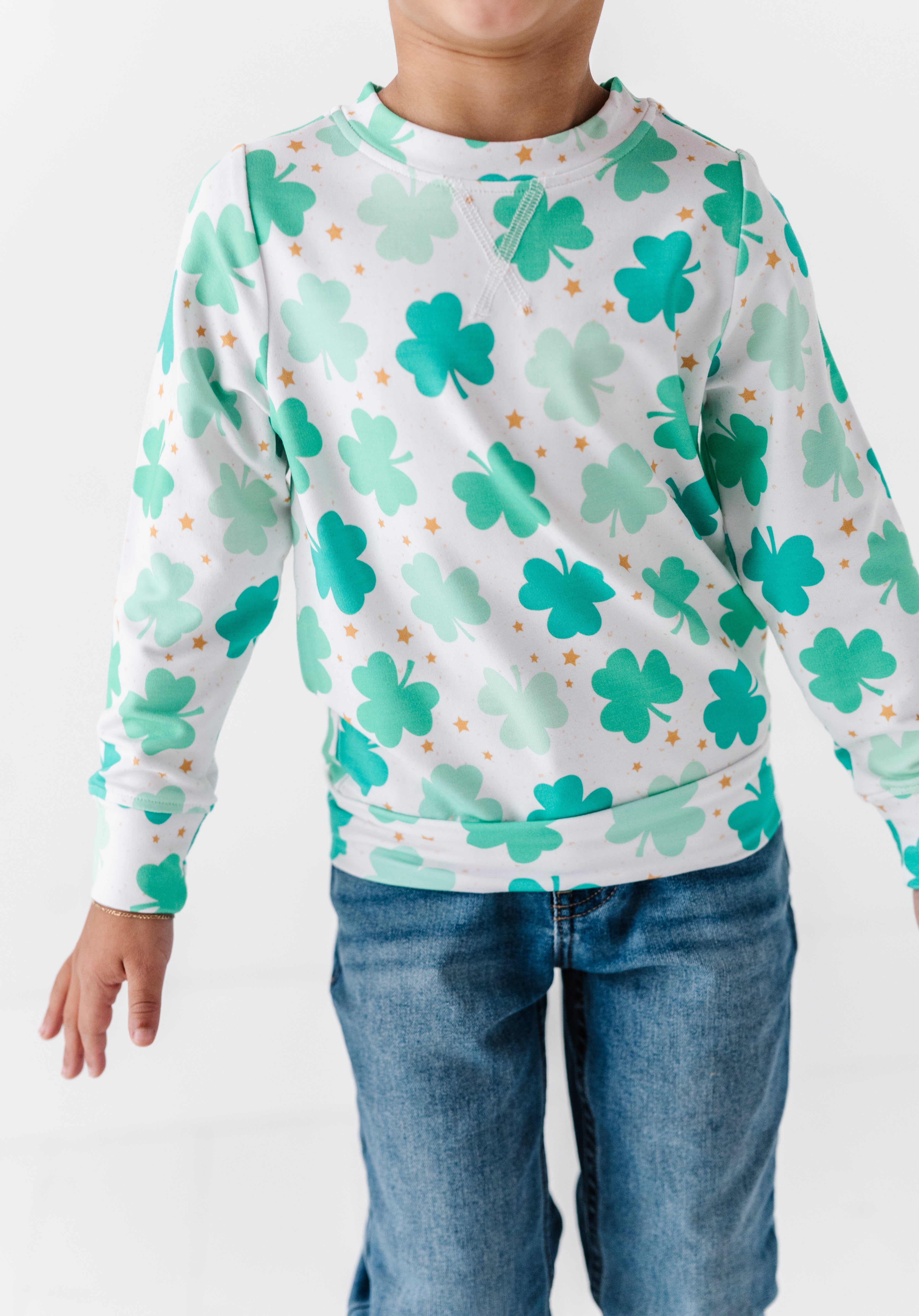Clover and Stars Pullover