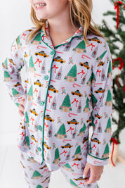 Christmas in the City Girls Flare Set