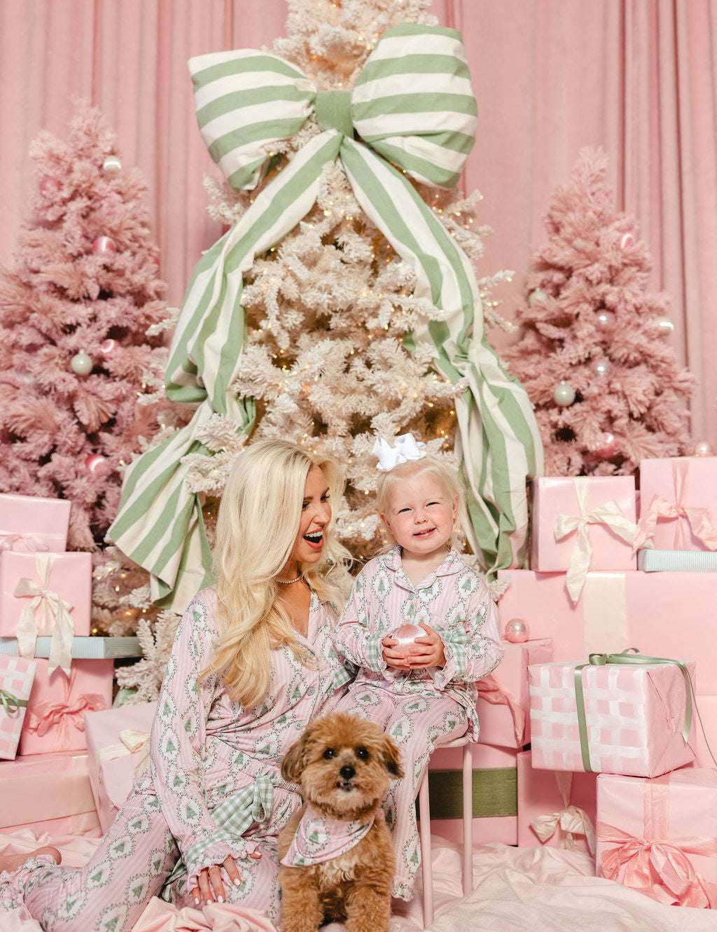 LPC X Tiffany Houghton Bow-Ho-Ho Dog Scarf
