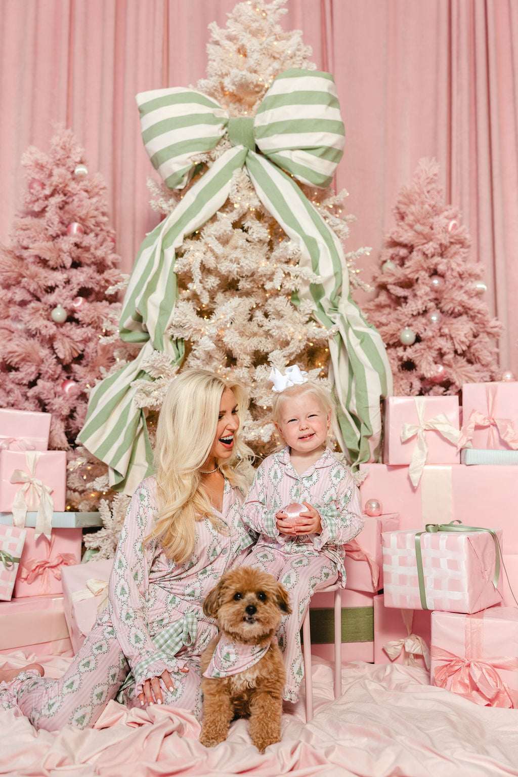 LPC X Tiffany Houghton Bow-Ho-Ho Dog Scarf