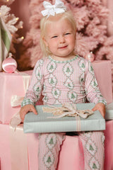 LPC X Tiffany Houghton Bow-Ho-Ho Two Piece Pajama Set