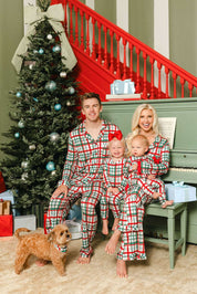 LPC X Tiffany Houghton Christmas Plaid Two Piece Pajama Set