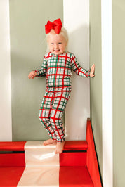 LPC X Tiffany Houghton Christmas Plaid Two Piece Pajama Set