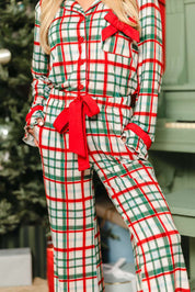 LPC X Tiffany Houghton Christmas Plaid Women's Ruffle Flare Set