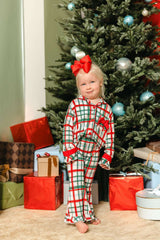 LPC X Tiffany Houghton Christmas Plaid Girls Flare Set
