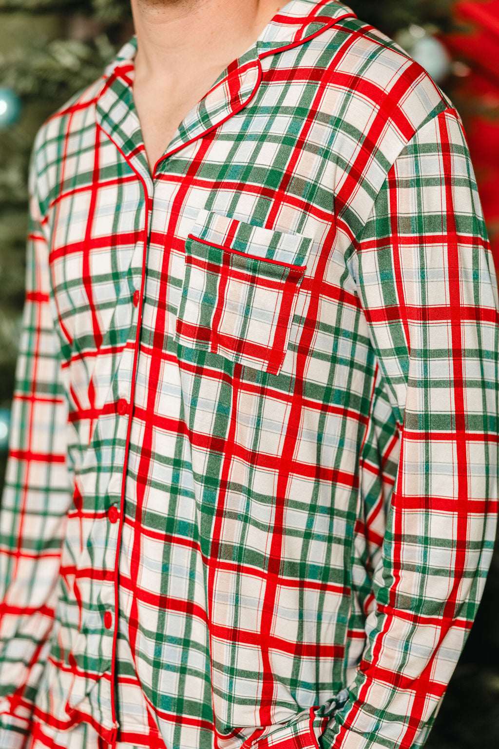 LPC X Tiffany Houghton Christmas Plaid Mens Set