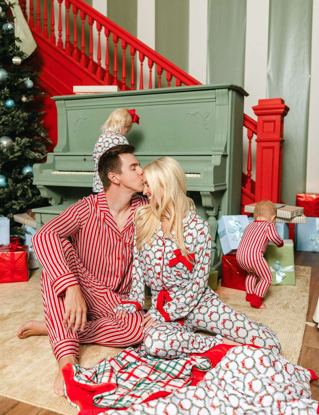 LPC X Tiffany Houghton Candy Cane Lane Mens Set