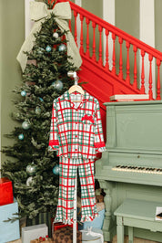 LPC X Tiffany Houghton Christmas Plaid Girls Flare Set