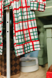 LPC X Tiffany Houghton Christmas Plaid Kids Button Down Set