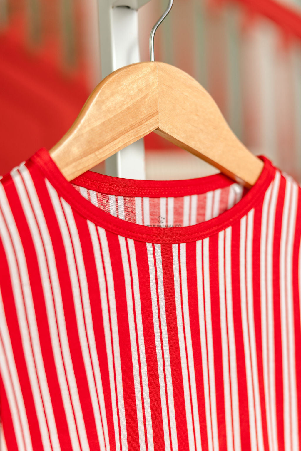 LPC X Tiffany Houghton Candy Cane Lane Two Piece Pajama Set