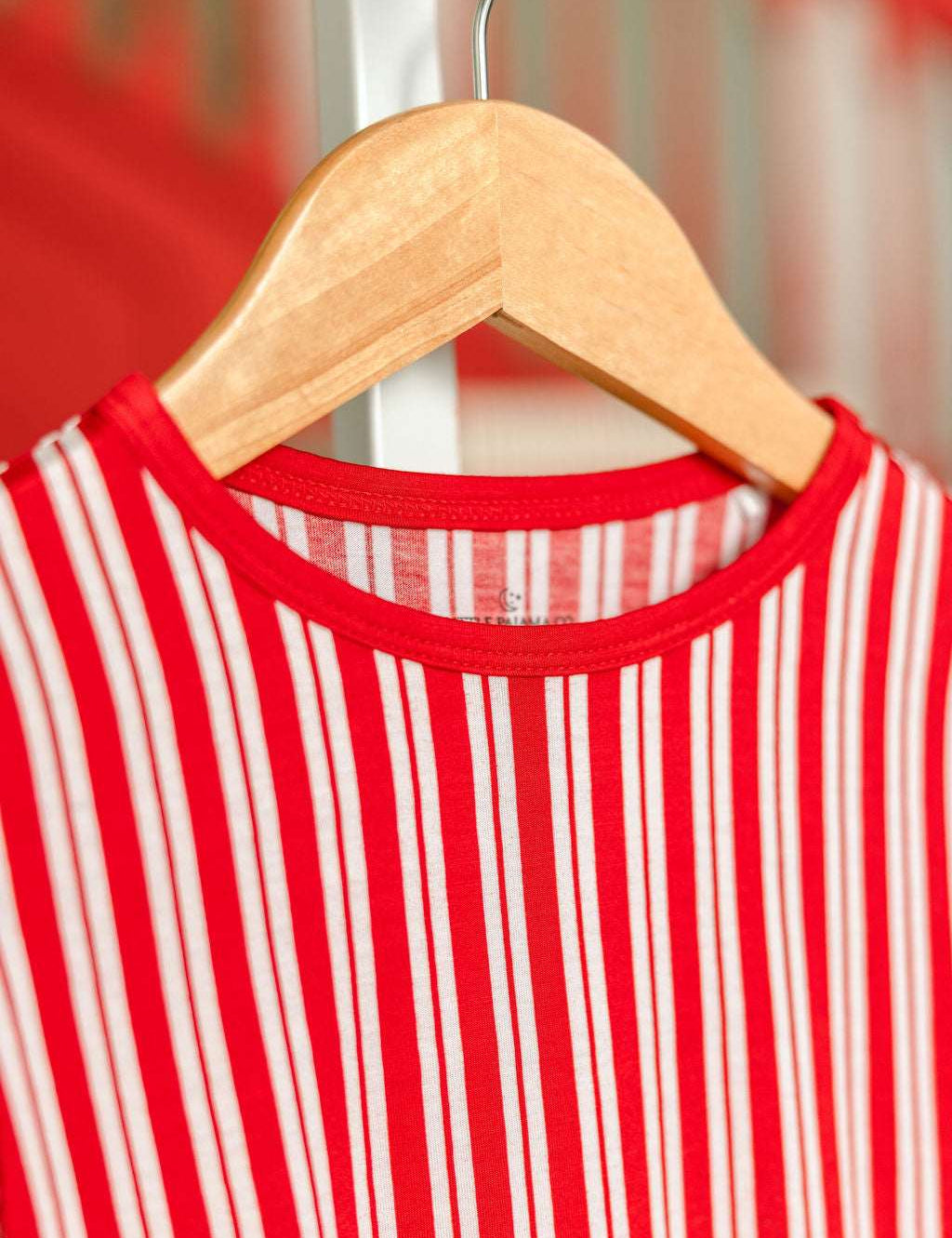 LPC X Tiffany Houghton Candy Cane Lane Two Piece Pajama Set