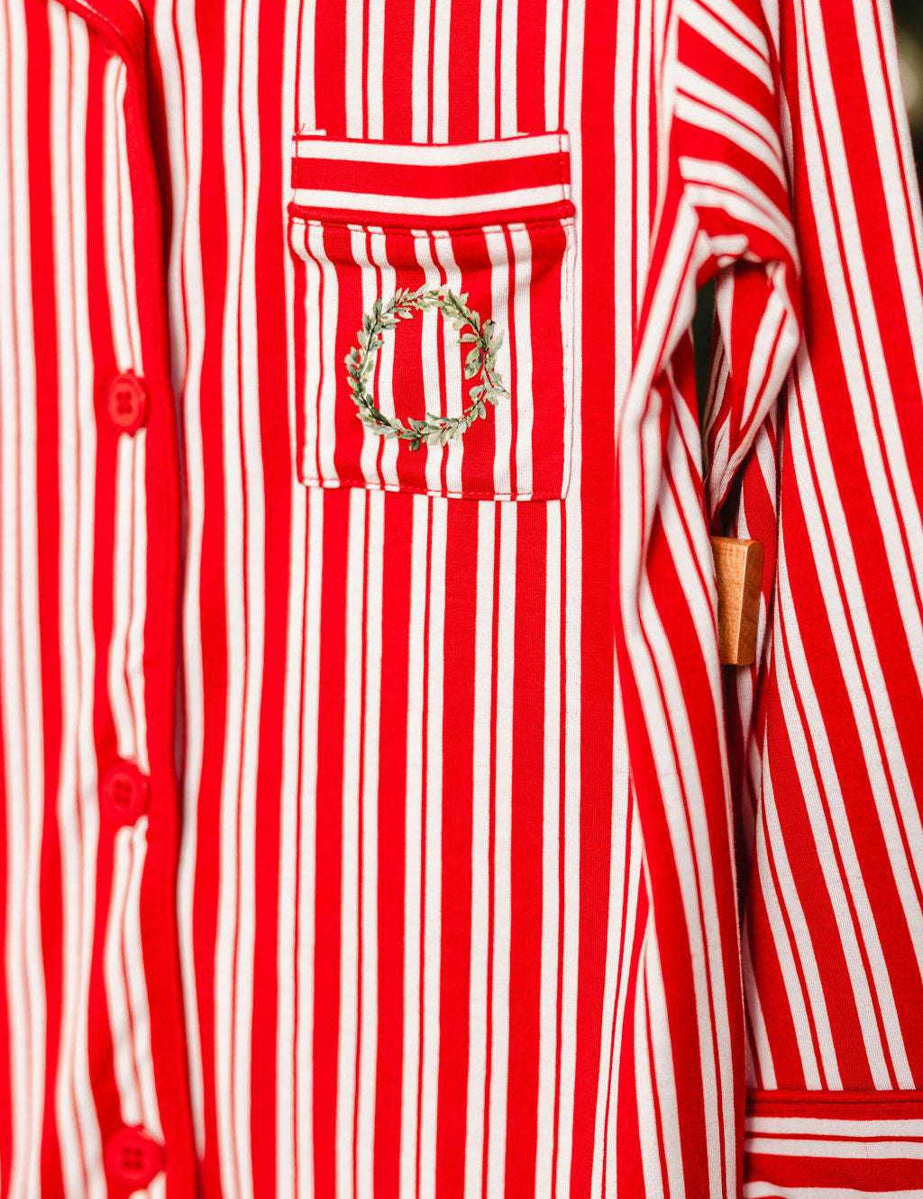 LPC X Tiffany Houghton Candy Cane Lane Kids Button Down Set