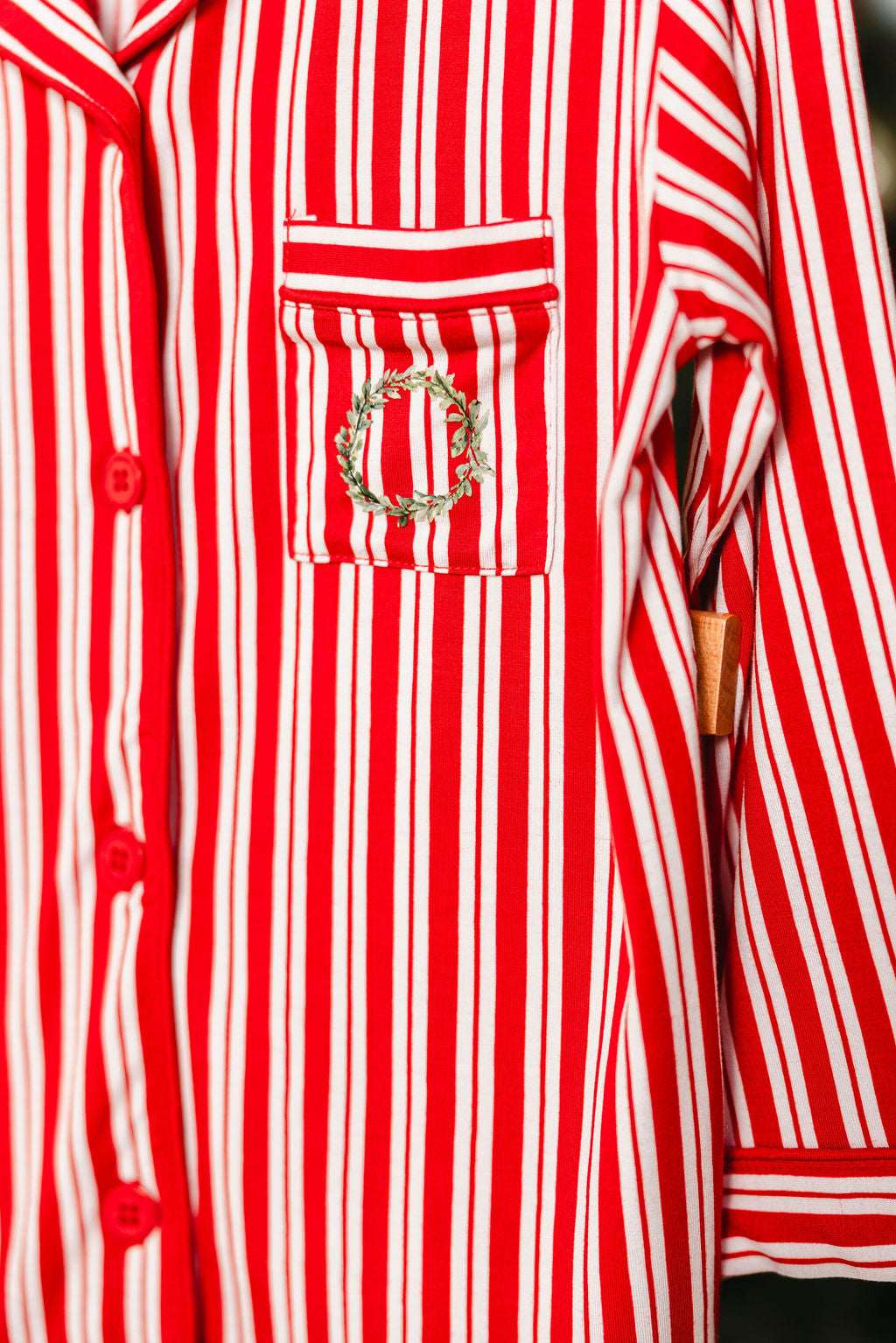 LPC X Tiffany Houghton Candy Cane Lane Kids Button Down Set