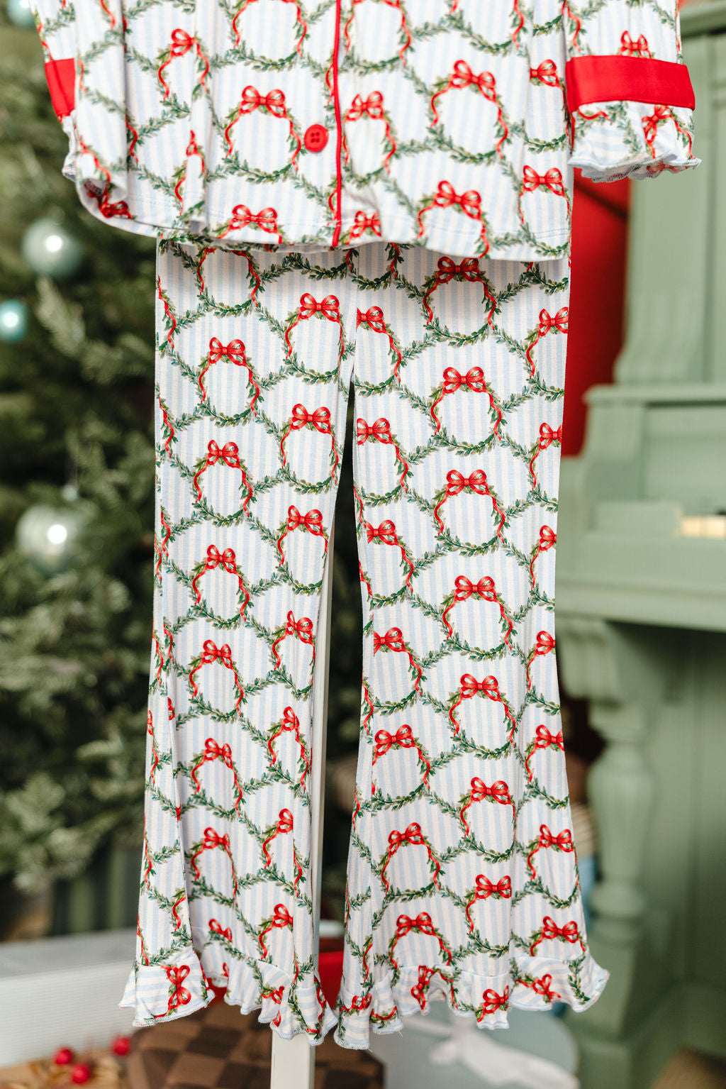 LPC X Tiffany Houghton Wreaths and Ribbons Girls Flare Set