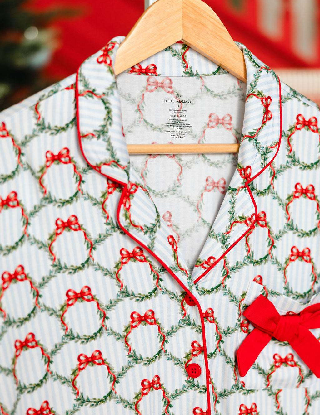 LPC X Tiffany Houghton Wreaths and Ribbons Women's Ruffle Flare Set