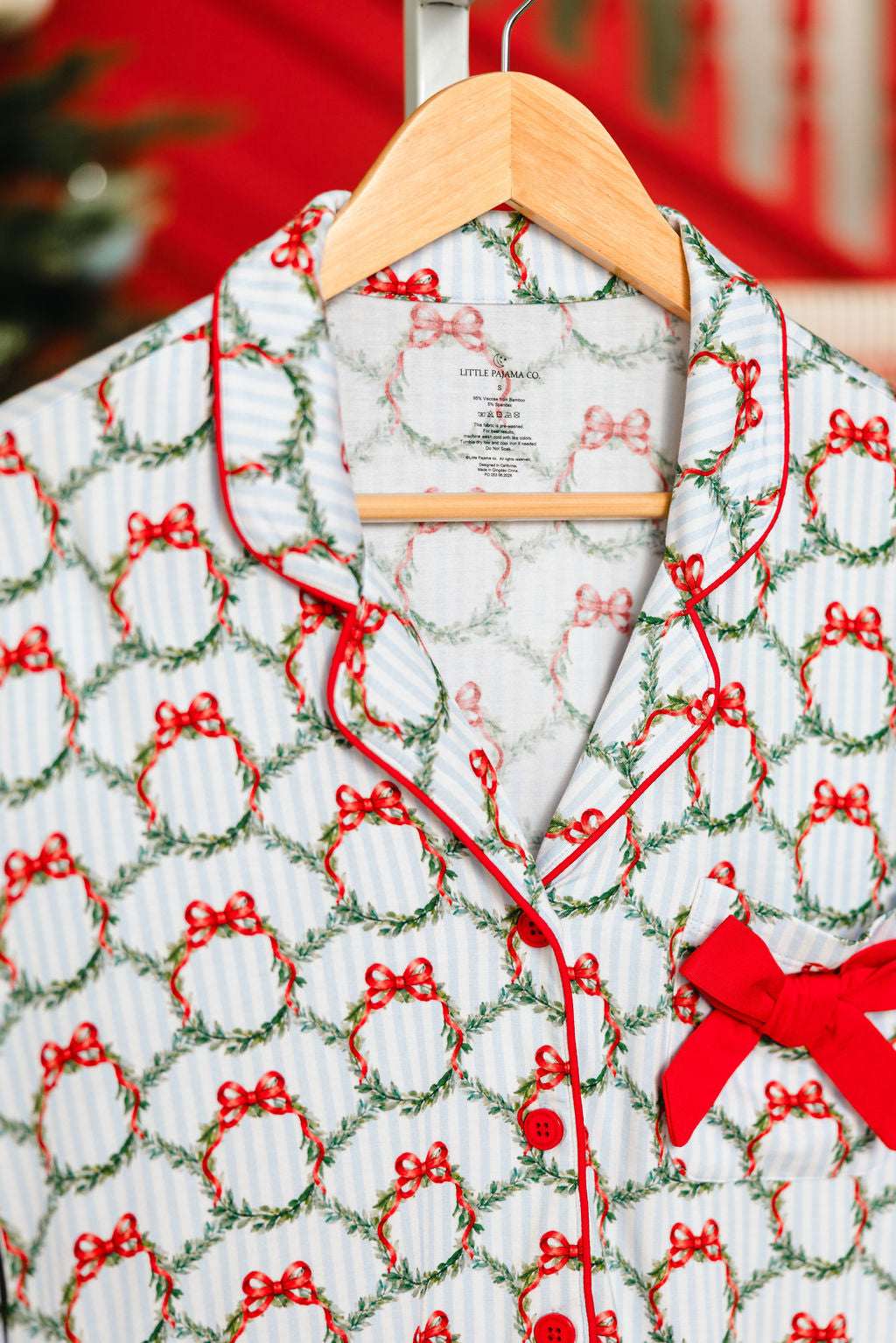 LPC X Tiffany Houghton Wreaths and Ribbons Women's Ruffle Flare Set
