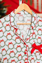LPC X Tiffany Houghton Wreaths and Ribbons Women's Ruffle Flare Set