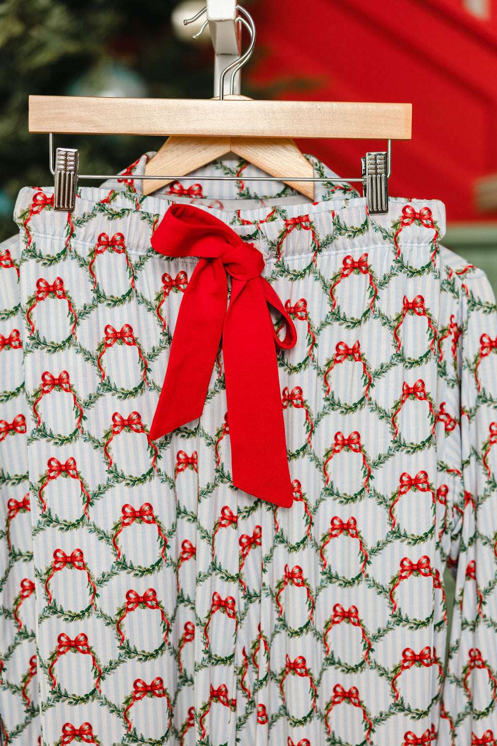 LPC X Tiffany Houghton Wreaths and Ribbons Women's Ruffle Flare Set