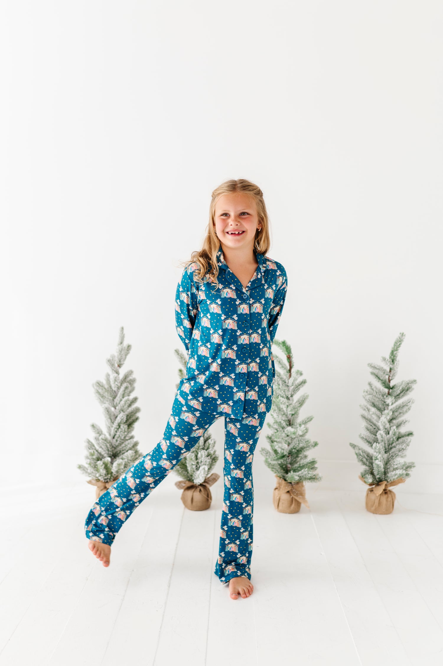 Nativity Girls Flare Lounge Set