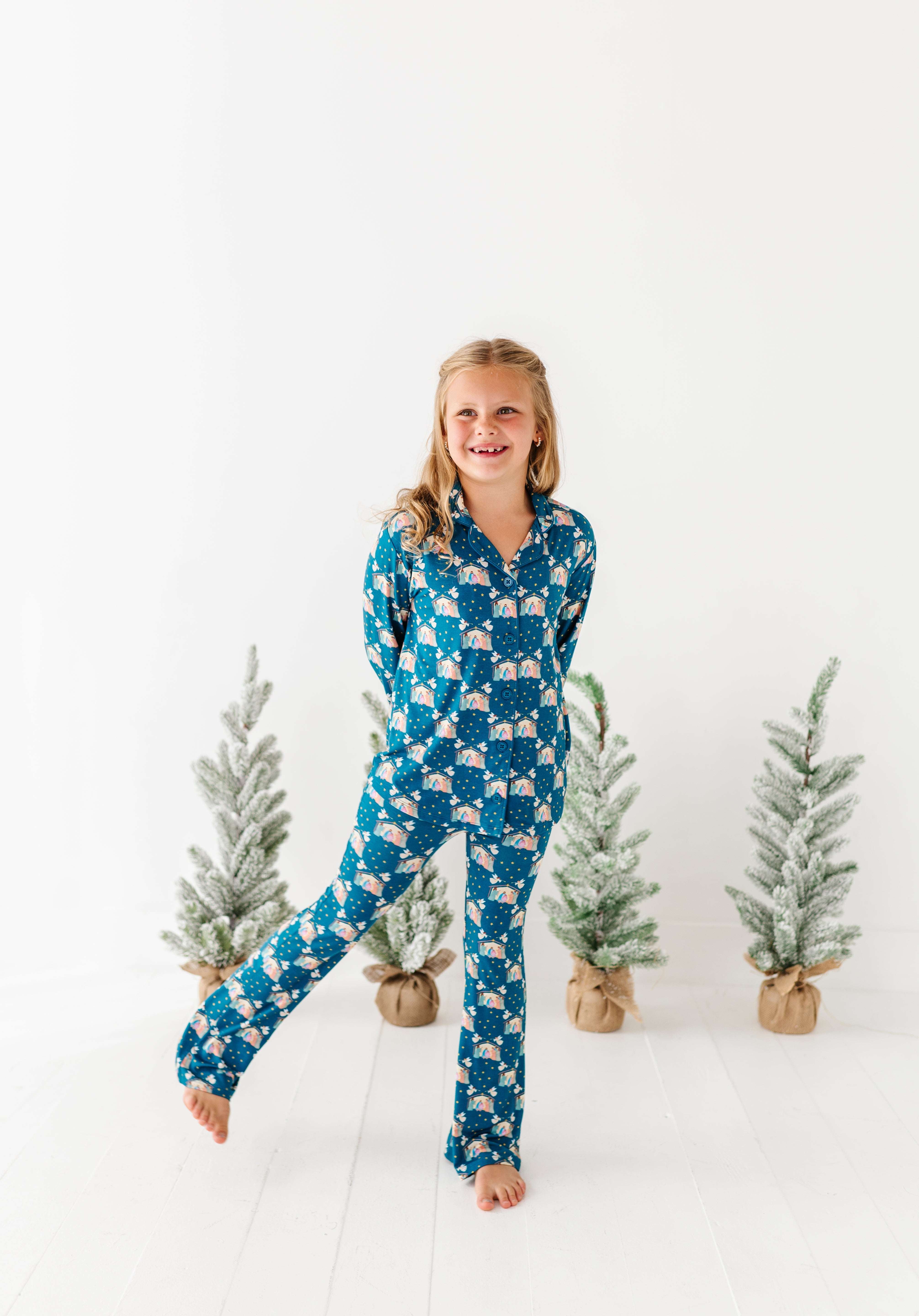 Nativity Girls Flare Lounge Set