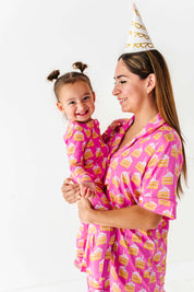 Birthday Cake Pink Women's Set