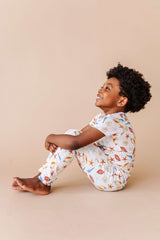 Sea Shells Two Piece Pajama Set