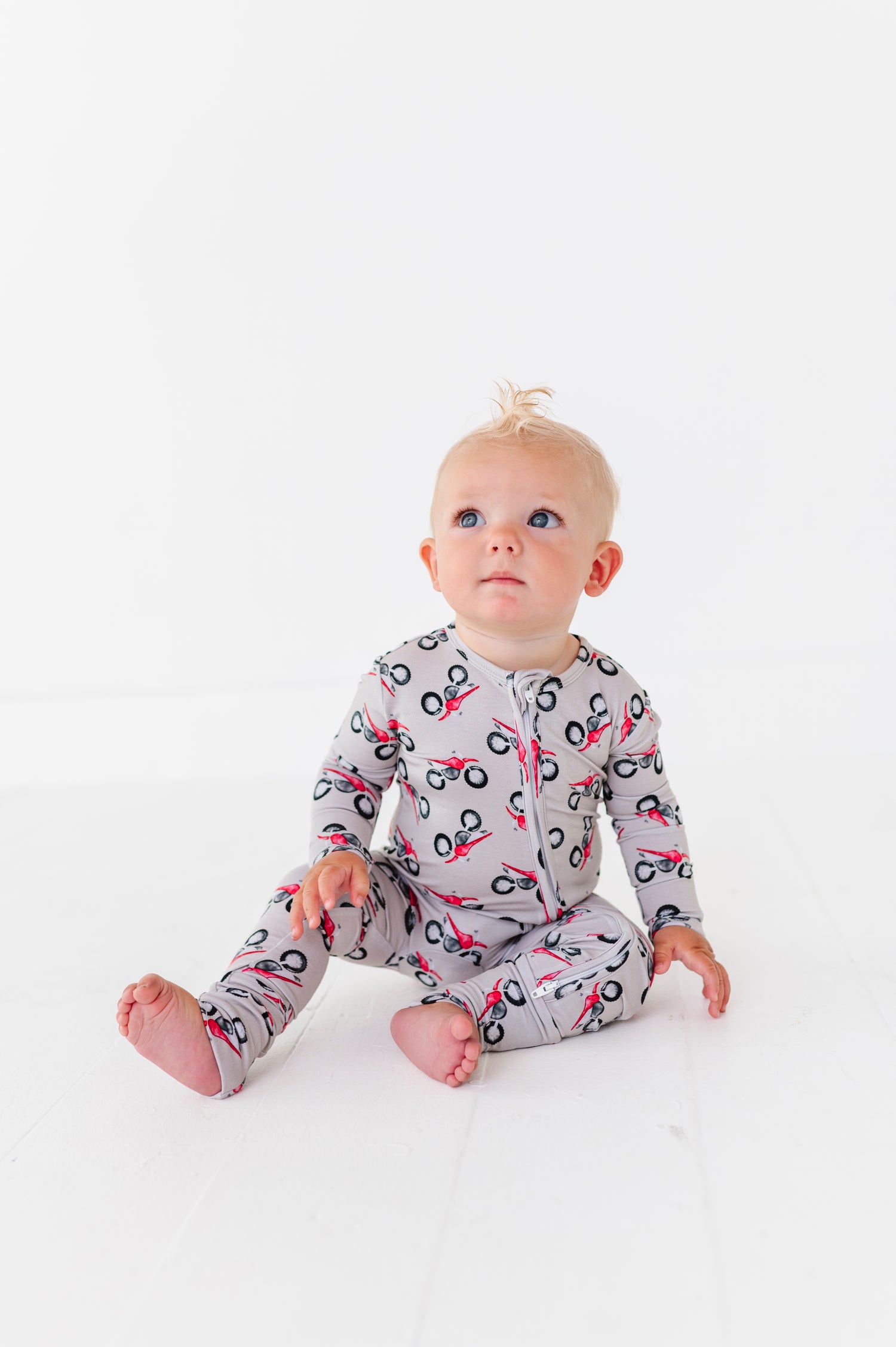 Motorbike Zipper Onesie