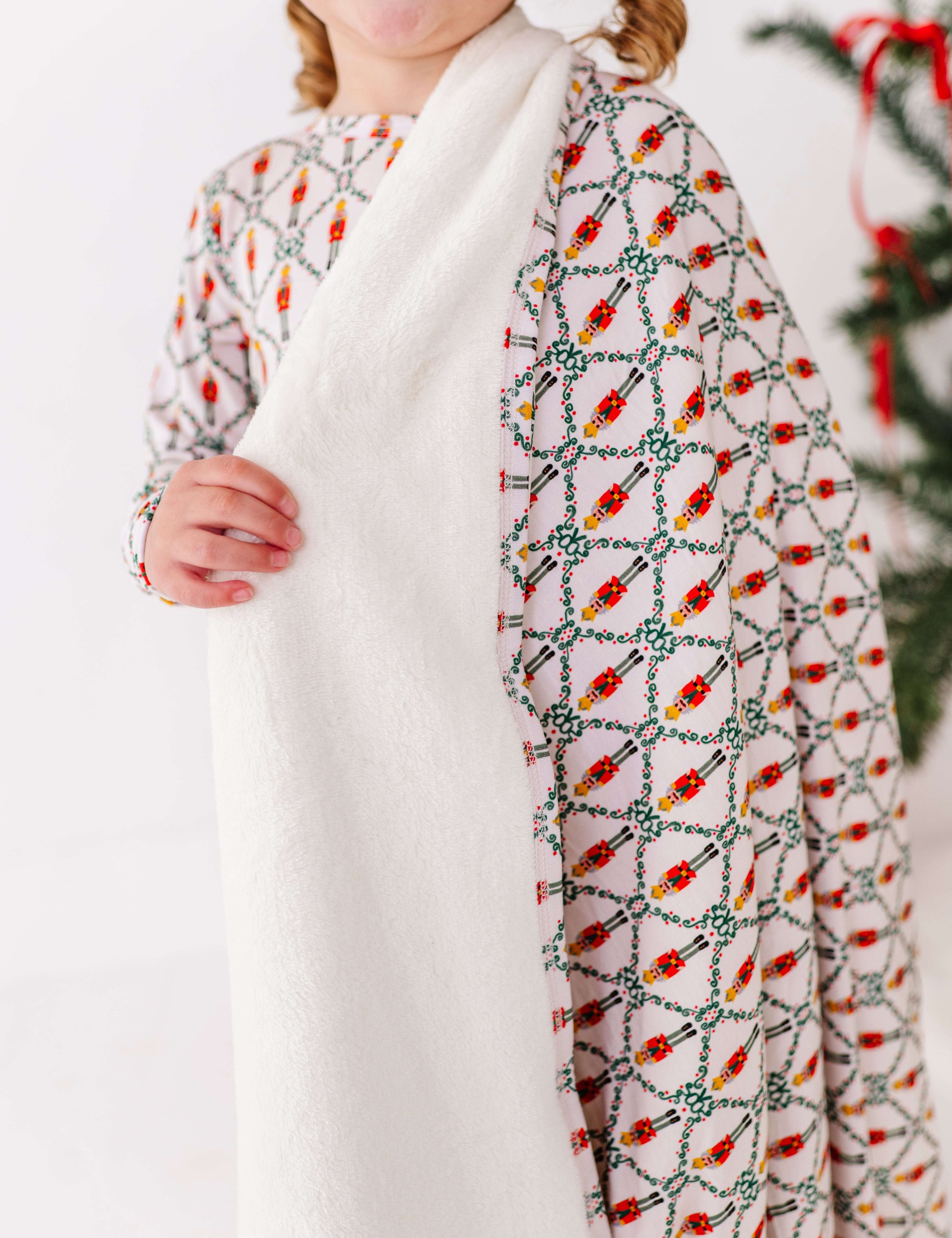 Nutcracker Plush Blanket