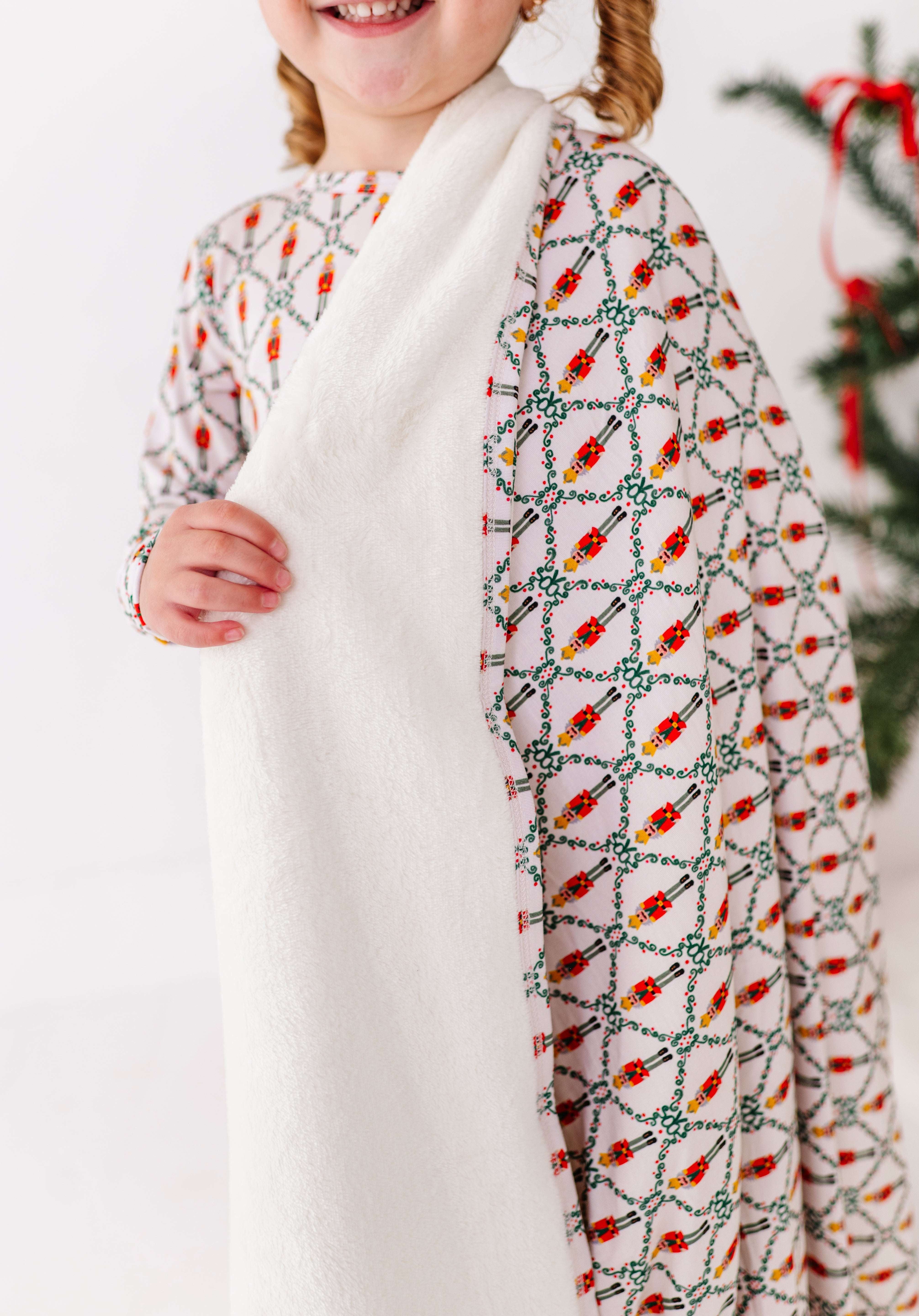 Nutcracker Plush Blanket