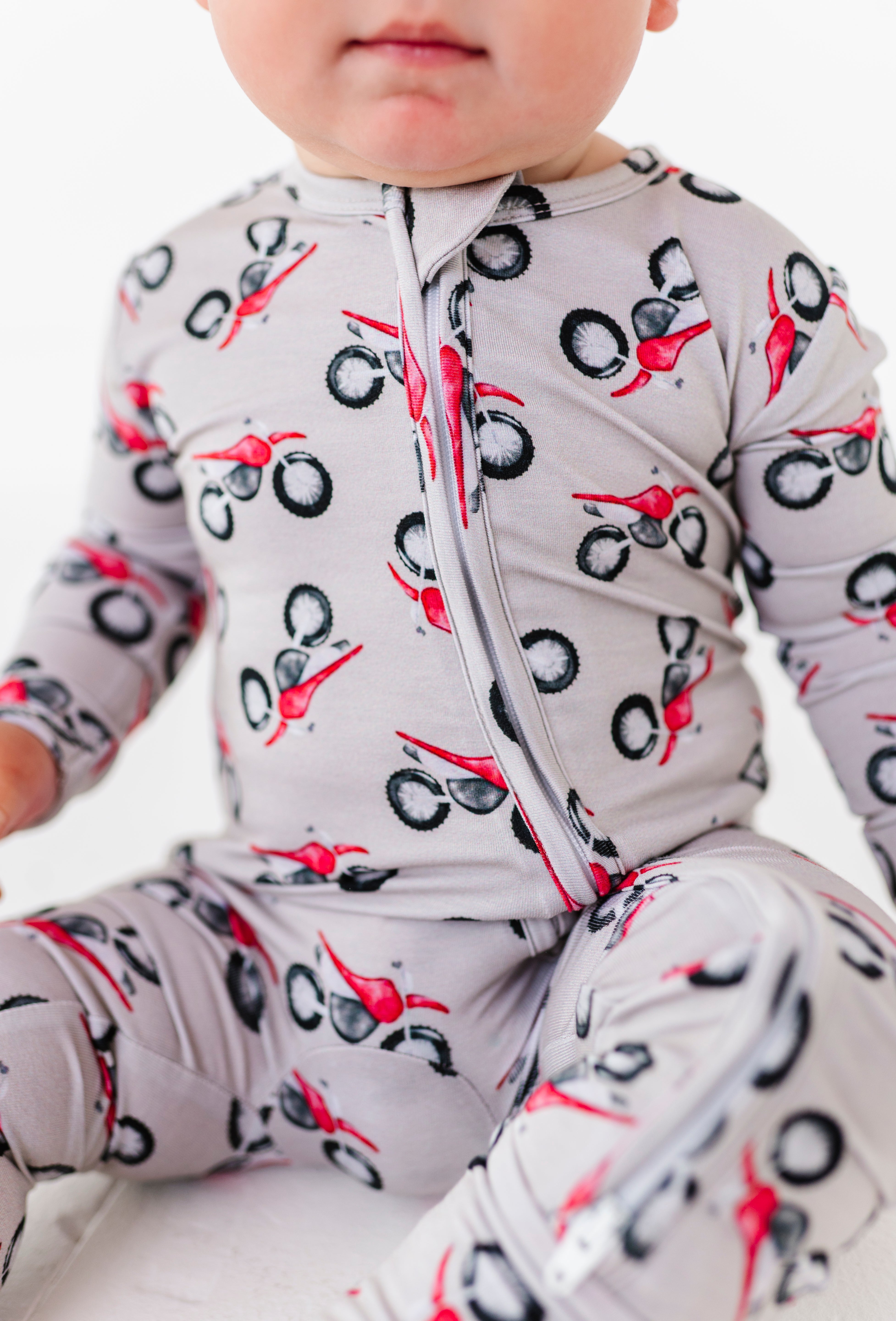 Motorbike Zipper Onesie