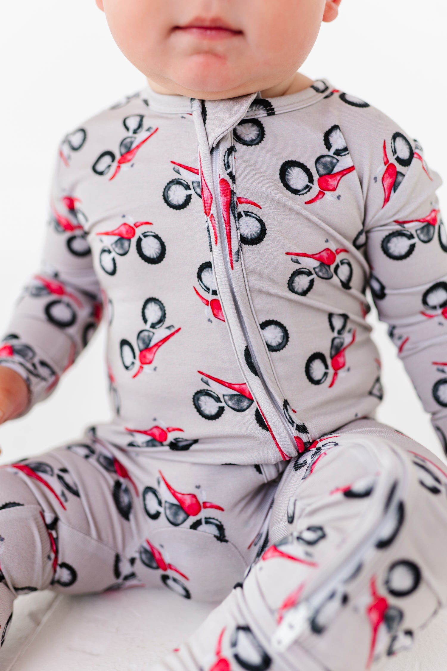 Motorbike Zipper Onesie