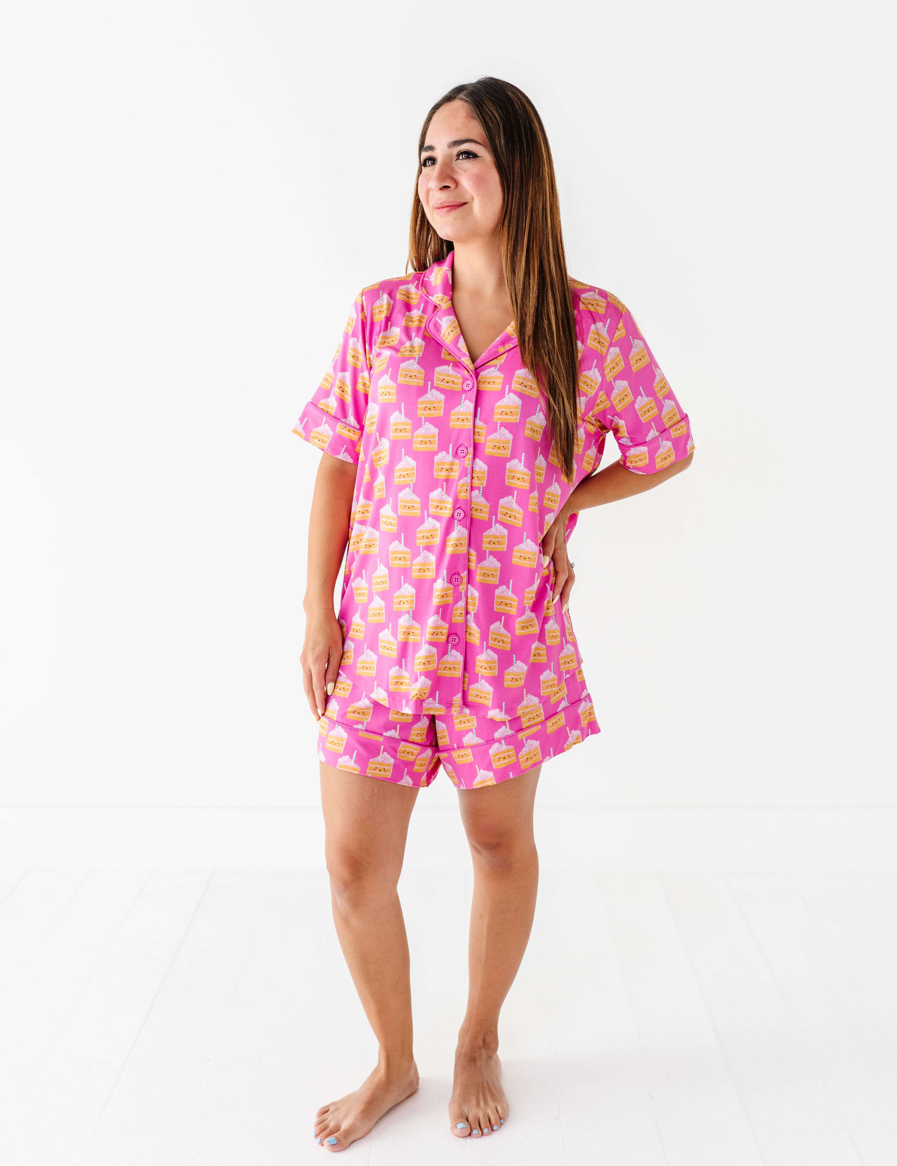 Birthday Cake Pink Women's Set