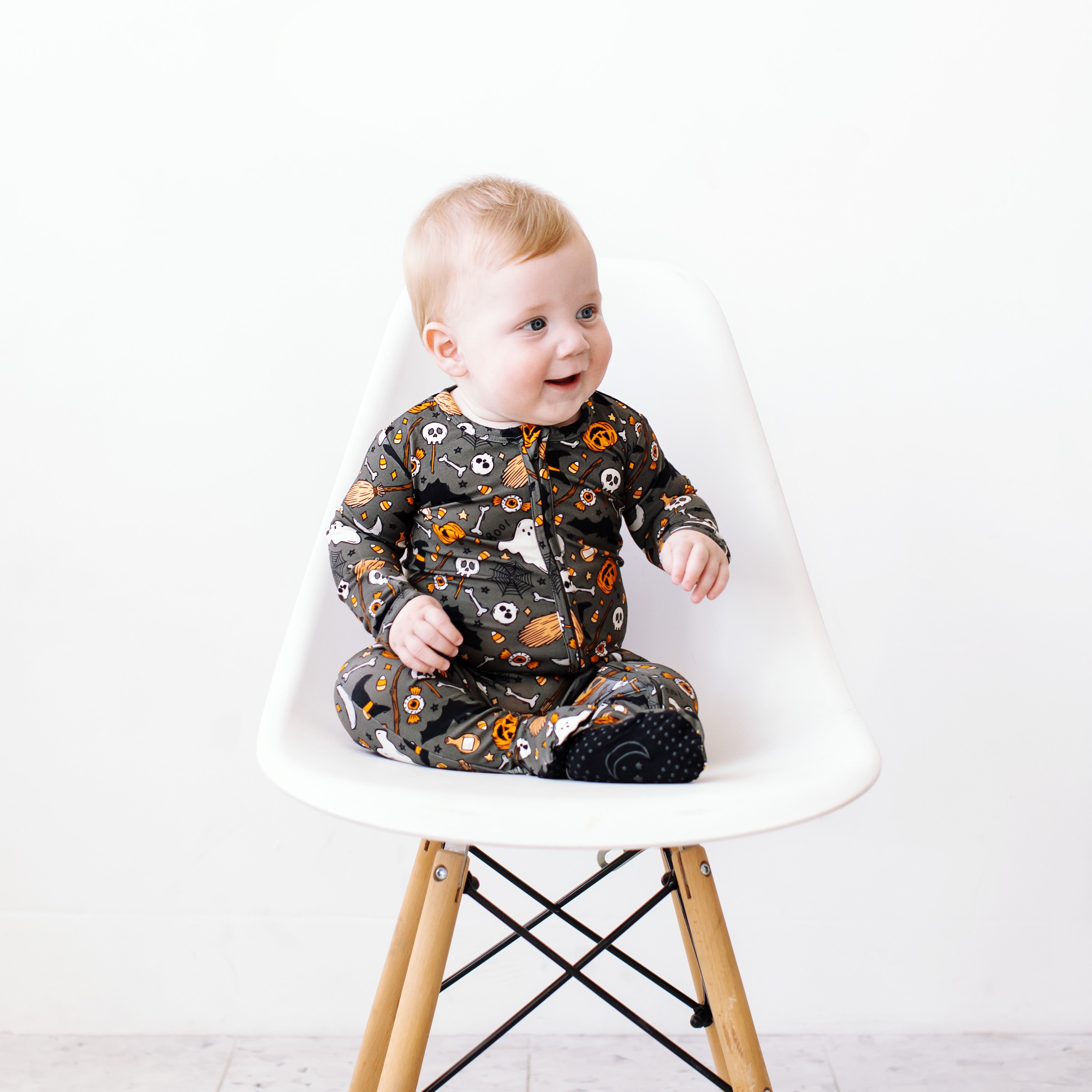 Halloween Zipper Onesie