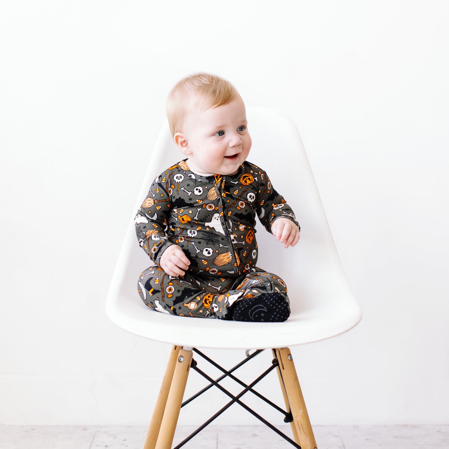 Halloween Zipper Onesie