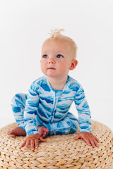 Surfs Zipper Onesie