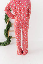 Load image into Gallery viewer, Santa and Cookie Women&#39;s Button Down Set
