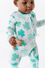 Load image into Gallery viewer, Clover and Stars Convertible Romper
