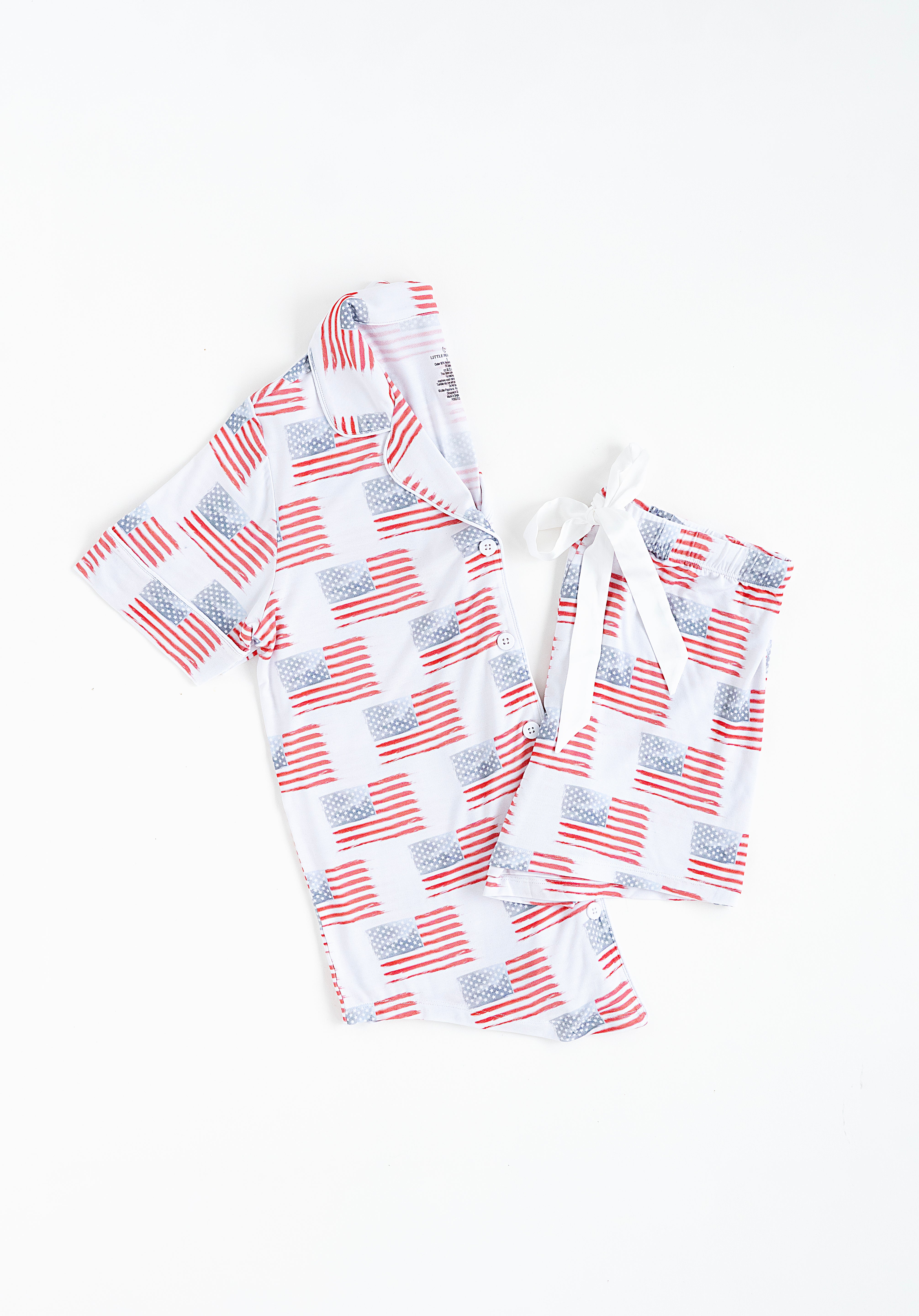 American Flag Women’s Short Set
