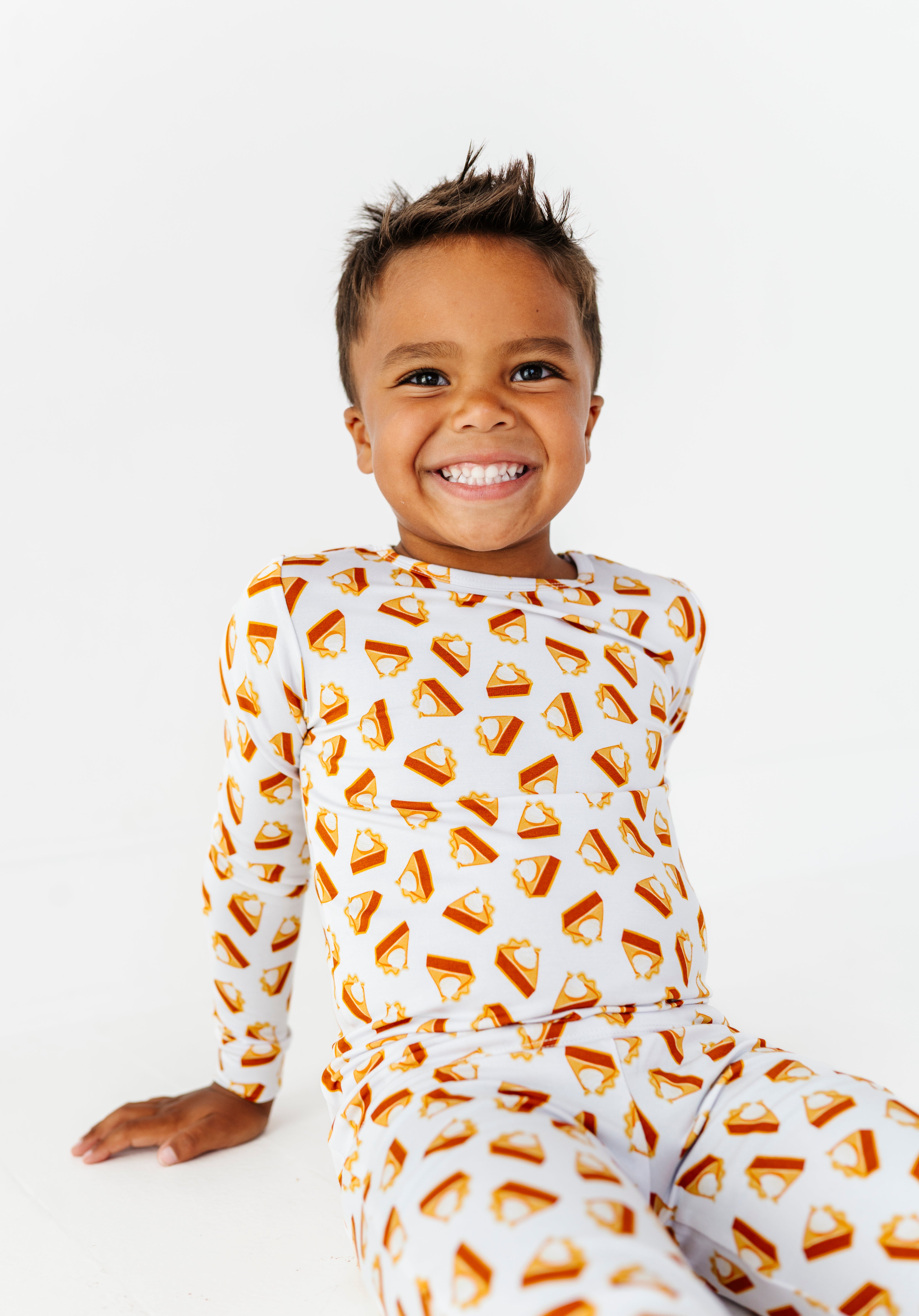 Pumpkin Pie Two-Piece Pajama Set