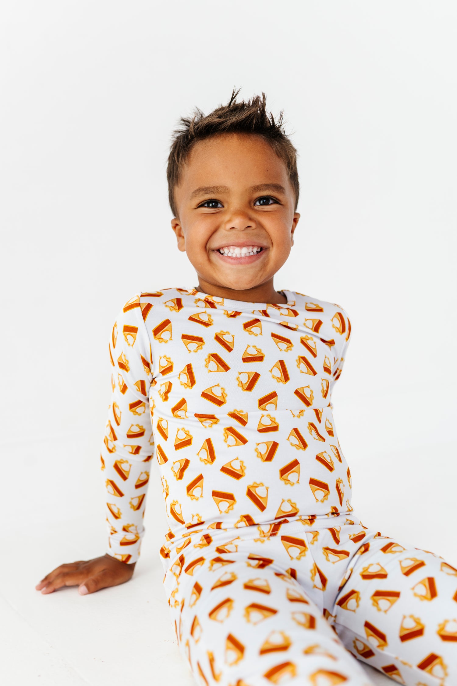 Pumpkin Pie Two-Piece Pajama Set